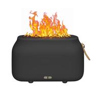 Diffusore Di Aroma Per Ambiente | Diffusore Di Oli Profumati Ad Effetto Fiamma Ultrasonico,Umidificatore A Domestico - Per Ufficio Viaggiatori Dormitorio Hotel Appartamento Scrivania