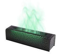 Diffusore di aromaterapia a 7 colori con fiamma luce diffusore diffusore umidificatore set di materiali di alta qualità lunga spruzzatura versatile adatto per soggiorno camera da letto