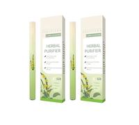 Diffusore di aromaterapia a base di erbe, 2 pezzi diffusore naturale a penna con verbasco, polmonare aggiornato per donne uomini e supporto sonno per miglioramento 'energia, alito fresco
