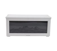 Diffusore di aromi a fiamma 3D per camino, umidificatore elettrico simulatore con 7 colori d'atmosfera per illuminazione, telecomando, timer, spegnimento automatico, funzionamento silenzioso per la