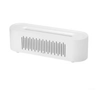 Diffusore di aromi a fiamma simulata USB, umidificatore a fiamma simulata, macchina per aromaterapia a fiamma 26 × 7,5 × 7,6 cm, dispositivo leggero per aromaterapia (bianco)