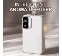 Diffusore di aromi automatico per uso domestico, macchina per aromaterapia smart con 7 livelli di regolazione - compatibile con oli essenziali/profumi; umidificatore d'aria ricaricabile USB con batter