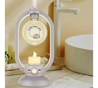 Diffusore di Aromi e Umidificatore Ricaricabile Candela a LED con Nebbia Fredda