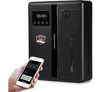 Diffusore di Aromi Elettrico da 8 W, Diffusore di Oli Essenziali Professionale Senza Acqua da 160 Ml, Temporizzazione A 4 Segmenti/Display LCD, Black