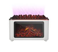 Diffusore di aromi per caminetto - Diffusore di olio compatto per caminetto, umidificatore a a basso rumore, design della luce d'atmosfera | clima ambiente rilassante con aspetto di fiamma
