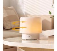 Diffusore di aromi Rotante a 360°, Kit Iniziale for diffusore di aromi | Diffusore di aromaterapia USB da tavolo da 300 ml, con timer da 1/3/5 ore e luci ambientali, protezione dallo spegnimento