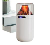 Diffusore di aromi - Umidificatore, umidificatore per aromaterapia da 156 mm, diffusore a forma di tazza con serbatoio da 360 ml, luce e display RGB, batteria da 1200 mAh, ideale per camera da letto