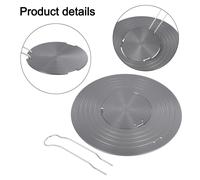 Diffusore di Calore Casa Cucina Per Fornello Piastra Termica Estraibile Previene