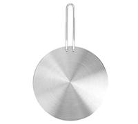 Diffusore Di Calore, Piastra Adattatore Induzione In Acciaio Inossidabile, Manico Rimovibile Caffè Latte Pentole Piano A Induzione Diffusore Di Cottura Di Calore, Per Fornello Elettrico 8(24cm/9.5in)