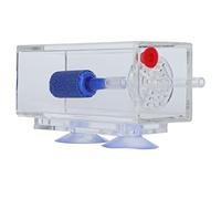 Diffusore di CO2 per acquario, in acrilico, per raffinatore di anidride carbonica, ossigenatore per acquari e acquari, con ventose in pietra porosa, leggero e resistente, 99,2 g