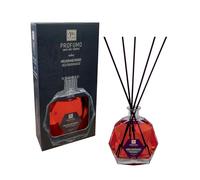 Diffusore di Essenza - Melograno Rosso - con 5 Bastoncini - 700 ml - Aromi per Ambiente - Fragranza per Ambienti - Profumato - Made in Italy