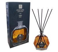 Diffusore di Essenza - Vaniglia - con 5 Bastoncini - 700 ml - Aromi per Ambiente - Fragranza per Ambienti - Profumato - Made in Italy