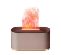 Diffusore Di Fiamma | 220ml Dispositivo Aromaterapico Con Luci A 7 Colori | Diffusore Profumi - Per Ufficio Dormitorio Asilo Camera Da Letto Studio Hotel Appartamento Studio Yoga