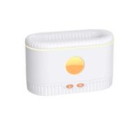 Diffusore di Fiamma | Macchina di Profumo | Macchina d'aria profumata | Bianco Cool Mist Flame Diffusore Umidificatore LED Lights, Funzione di Crescita Auto, per Ufficio e Casa