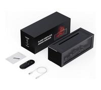 Diffusore di fiamma per camino, 7 colori, umidificatore per aromaterapia, timer per nebbia fredda, telecomando con spegnimento automatico, da 3 a 5 gocce di oli che raddoppia la luce notturna per