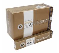 Diffusore di fragranze Vijayshree Golden Agarbatti Nag Chandan Bastoncini...