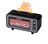 Diffusore di Fuoco da 200 ml: purificatore d'aria per , umidificatori USB con luce | 8,27 x 3,15 x 4,65 pollici di silenzio 200 ml umidificatori, design della luce regolabile, umidificatori