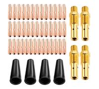 Diffusore di Gas e Punte di Contatto Set da 48pz per Maggiore Efficienza di Sald