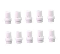 Diffusore di gas in ceramica da 10 pezzi per tipo 24KD / 36KD MIG, 36KD | Facile da riporre per la manutenzione delle saldatrici, struttura di distribuzione del gas in ceramica resistente al calore