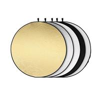 Diffusore di luce for fotografia riflettore 5 in 1 da 80 cm Nero Bianco Yello Schermo argentato Multi colore for accesso fotografico in studio