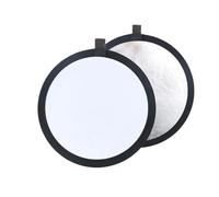 Diffusore di luce for studio fotografico portatile da 30/60/80/110 cm, riflettore pieghevole 2 in 1, accessori for fotografia Per Ritratto Foto Selfie Matrimonio Fotografia(80cm 2in1 reflector)