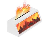Diffusore di Oli Essenziali | Diffusori di Profumo Multifunzione | Umidificatore d'Aria Ultrasonico a Forma di Stufa a Carbone con Lume Notturno,Per Scrivorio Soggiorno Camera Da Letto Bagno Mensola A