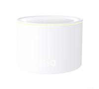 Diffusore di oli essenziali e umidificatore, 160 ml, con effetto fiamma colorata per un ambiente rilassante (bianco)