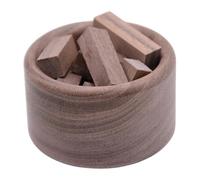 Diffusore di oli essenziali mucchio in legno - Scatola aromaterapia auto e casa con tecnologia di diffusione avanzata | Decorazione in legno naturale, sicuro e innocuo per ufficio, yoga e spa