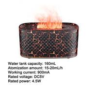 Diffusore di Oli Essenziali Portatile 160ml per Uso Ufficio con Luci Notturne [EEK: A]