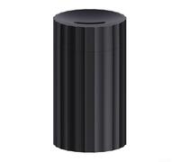 Diffusore di oli essenziali portatile da 100 ml per auto, umidificatore USB con illuminazione colorata e rilevamento automatico dell'acqua (nero)