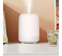 Diffusore di oli essenziali ultrasonico da 250 ml - Umidificatore domestico silenzioso con 7 luci LED e timer di spegnimento automatico, adatto per grandi asili nido, hotel, piante Luce bianca calda,L