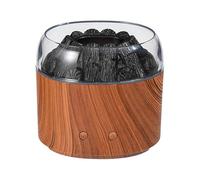 Diffusore di oli essenziali | Umidificatore portatile a fredda fiamma 160 ml,Dispositivo silenzioso realistico strumento lenitivo per casa - per casa ufficio bagno camera da auto