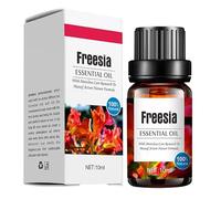 Diffusore di Olio Essenziale 100% Puro Olio Essenziale di Aromaterapia Vegetale 10 ML/Bottiglia Per Fare Candele, Fare Sapone, Diffusore, Umidificatore Diffusore Olio Essenziale (Fresia)