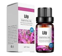 Diffusore di Olio Essenziale 100% Puro Olio Essenziale di Aromaterapia Vegetale 10 ML/Bottiglia Per Fare Candele, Fare Sapone, Diffusore, Umidificatore Diffusore Olio Essenziale (giglio)