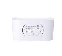 Diffusore di olio essenziale da 160 ml con luce a LED dinamica a 7 colori gradienti variopinti fiamma mappa umidificatore per desktop olio essenziale diffusore