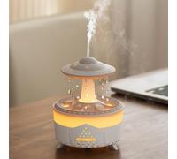 Diffusore di olio essenziale Gocce di pioggia Umidificatore a nebbia 350ml