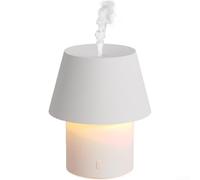 Diffusore di olio eterico, umidificatore con luce calda, aromaterapia, nebulizzatore compatto per scrivania e camera da letto, funzionamento silenzioso con spegnimento automatico, per mini modello (B)