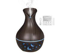 Diffusore di olio profumato - 200 ml nebulizzatore per aromaterapia ad ultrasuoni cambia colore a LED, umidificatore silenzioso progettato per rilassarsi Benessere e stress | Elegante diffusore