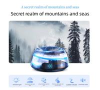 Diffusore di Profumi Auto Snow Mountain Deodorante Auto Design Ricaricabile