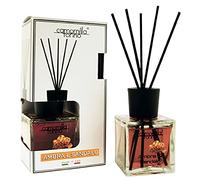 Diffusore di Profumo a Bastoncini 100 ml. Cubo "Camomilla Torino" Italy (ambra e sandalo)