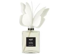 Diffusore di Profumo di Muhà da 180Ml. Butterfly Diffuser Realizzato in Vetro E Legno, Dimensioni: 123X100X209 Mm. Oggetto di Colore Bianco E Frangranza: Acqua E Sale. La Referenza È G16