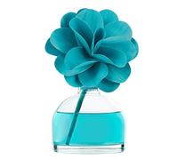 MUHA' | Profumatore per ambienti Flower Diffuser, Fragranza Brezza Marina, Diffusore Ambiente con Fiore in Legno di Betulla, Formato da 200 ml