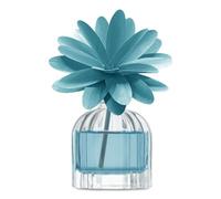 MUHA' | Profumatore per ambienti Flower Diffuser, Fragranza Brezza Marina, Diffusore Ambiente con Fiore in Legno di Betulla, Formato da 60 ml