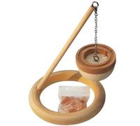 Diffusore di roccia salata, diffusore di oli per aromaterapia pino da 15 cm, fragranza di lunga durata, deodorante per ambienti con oli essenziali, diffusore di oli, decorazione aromaterapia per le