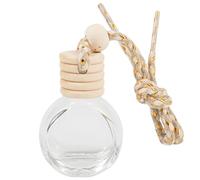 Diffusore Di Sradicamento 'aria Per Auto Sospeso - Bottiglia Di Profumo Di Remunerazione 'aria Ricaricabile Per Auto | AROMATHERAPY INSICUREZZA DIFFUSARE CON CAPUNE DI LEGNO | Accessorio