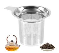 Diffusore di tè - Palla A Pressione Di 41 G, Colino Da Tè In Acciaio Inossidabile, Infusore Tiea Extra Fine | Per Il Campeggio Cucinare Tè Bevande Energizzanti Di Voy