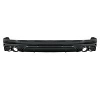 Diffusore Doppio Presa per Audi Q5 SUV FY S-Line 18-20 Nero Punte