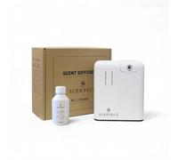 Diffusore Elettrico di Oli Essenziali a Nebulizzazione Senza Acqua, Per Uso Domestico e Commerciale, Copre 70 mq, Programmabile Via App, Fragranza Summer Scent Inclusa (100 ml) - Mod. AD-P2 Scenteca