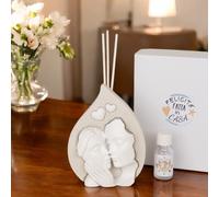 DIFFUSORE ESSENZA FORMA BOMBONIERE 25 ANNIVERSARIO MATRIMONIO 50