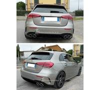 Diffusore estrattore paraurti+marmitte cromo per Mercedes W177 2019++